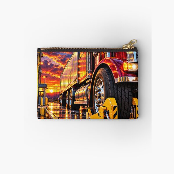 Item preview, Overweight Citation & Weigh Station Trucker designed and sold by NomadForge.