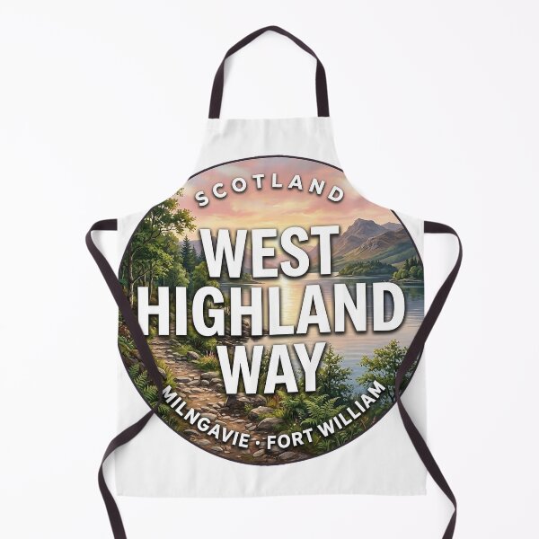 Item preview, West Highland Way Scotland Loch Lomond Round Badge Sticker designed and sold by DetourDgn.