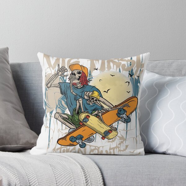 Item preview, Skater Skeletons Under the Moon designed and sold by AliElbastwesy.