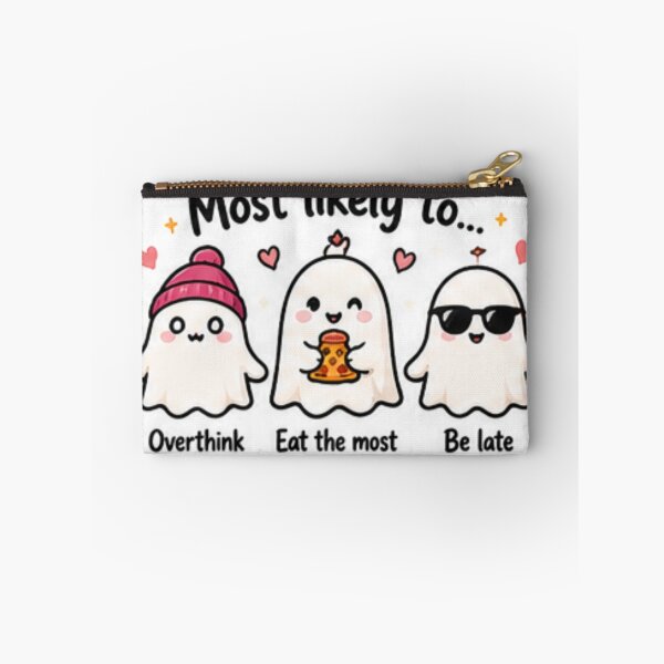 Item preview, Most Likely to Eat Overthink Be Late designed and sold by Purplippie.