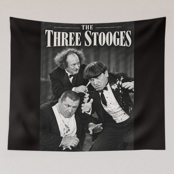 Item preview, My 0017 The Three Stooges Photographic Print designed and sold by LuluLeb.