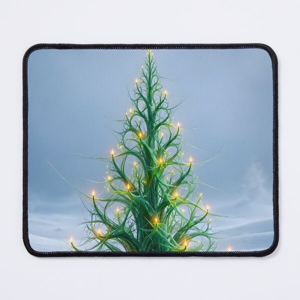 Item preview, Ethereal Fractal Christmas Tree designed and sold by Sybille-Yates.