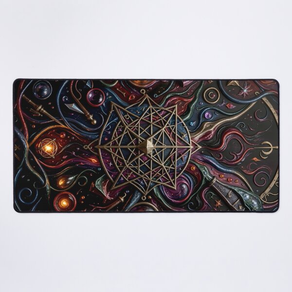 Item preview, Whimsical Alchemist Amber Lattice - Witchcore Art designed and sold by Vhelir-Art.