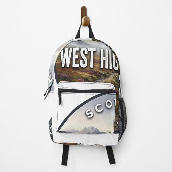 Item preview, West Highland Way Scotland Misty Moor Round Badge Sticker designed and sold by DetourDgn.