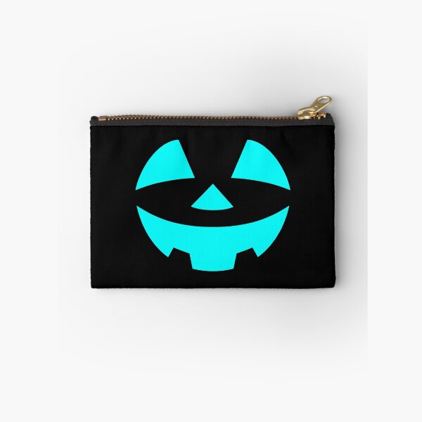 Item preview, Cyan Classic Pumpkin Face Halloween Design designed and sold by pattern-archive.