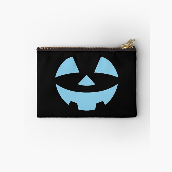 Item preview, Sky Blue Classic Pumpkin Face Halloween Design designed and sold by pattern-archive.