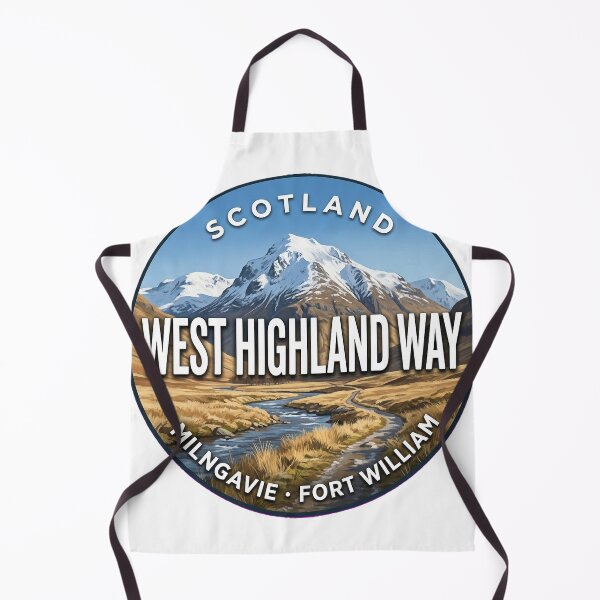 Item preview, West Highland Way Scotland Ben Nevis Round Badge Sticker designed and sold by DetourDgn.