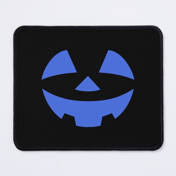 Item preview, Royal Blue Classic Pumpkin Face Halloween Design designed and sold by pattern-archive.