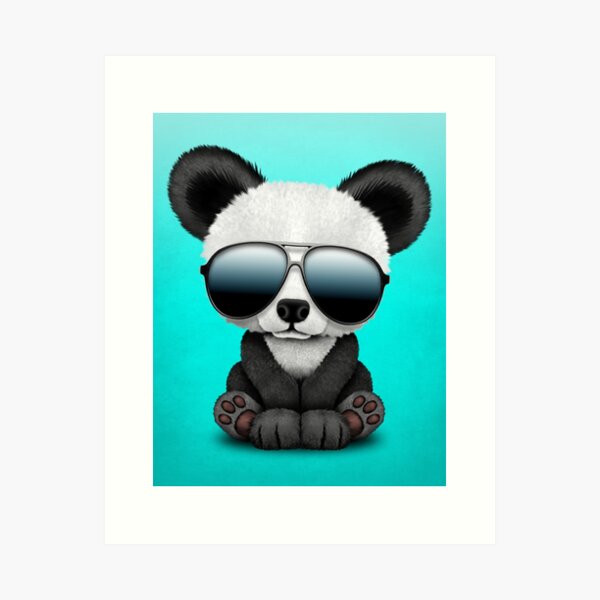 Artikel-Vorschau von Süße Baby Panda mit Sonnenbrille, designt und verkauft von JeffBartels.