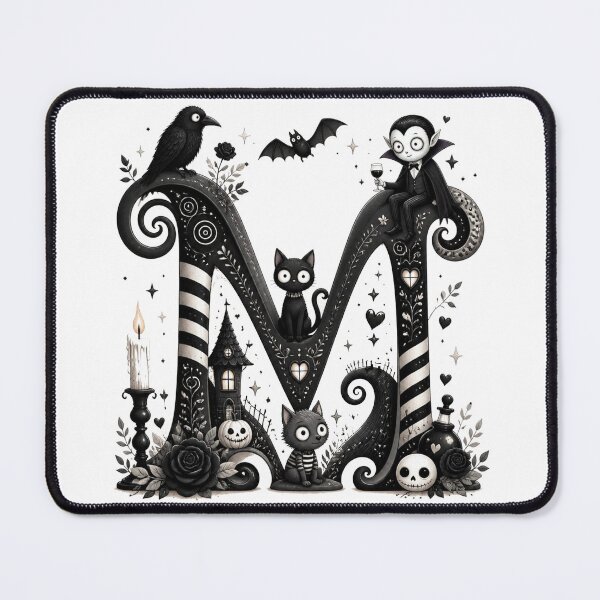 Item preview, cute gothic M designed and sold by Talpha.