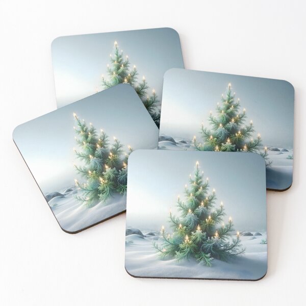 Item preview, Ethereal Fractal Christmas Tree designed and sold by Sybille-Yates.