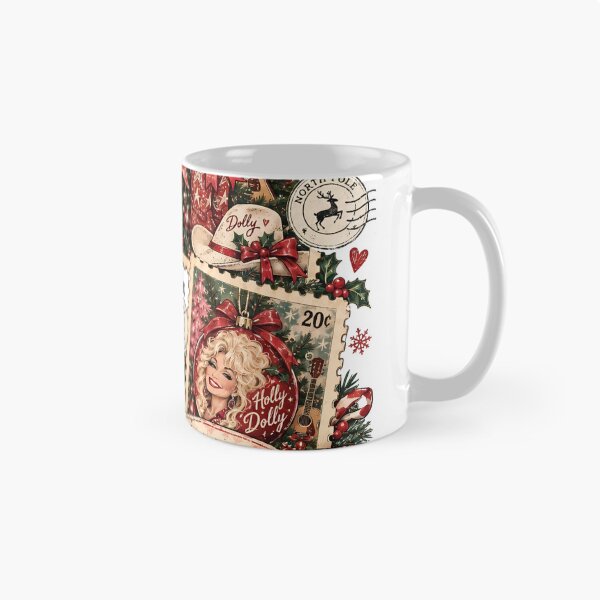 Item preview, Holly Dolly Christmas Vintage Country Music Holiday T-Shirt designed and sold by HUTEND.