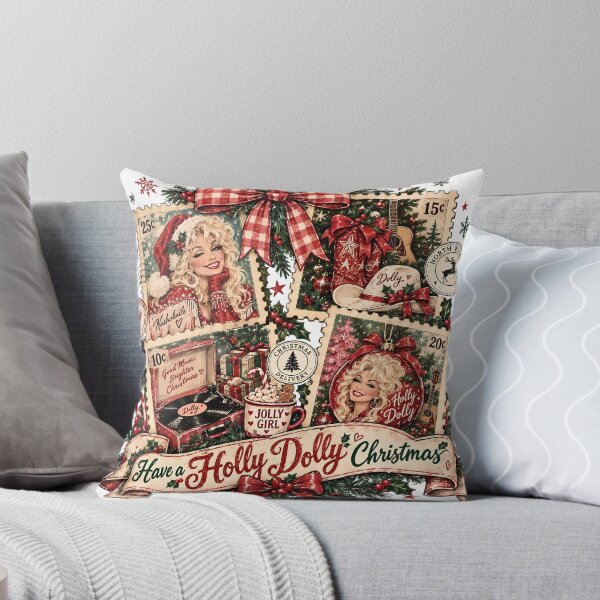 Item preview, Holly Dolly Christmas Vintage Country Music Holiday T-Shirt designed and sold by HUTEND.