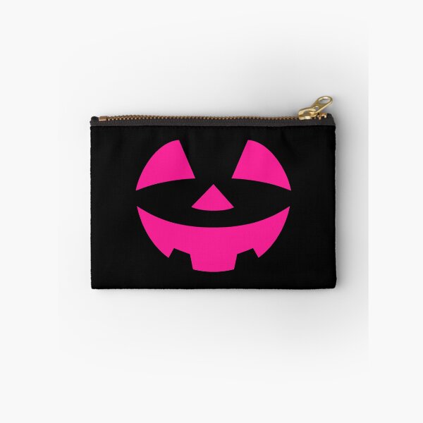 Item preview, Hot Pink Classic Pumpkin Face Halloween Design designed and sold by pattern-archive.