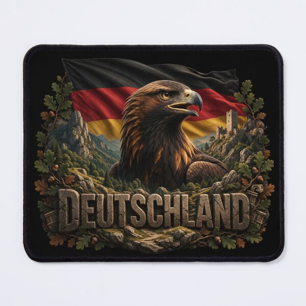Item preview, Deutschland Heritage – Eagle & Forest Emblem designed and sold by FlagX.