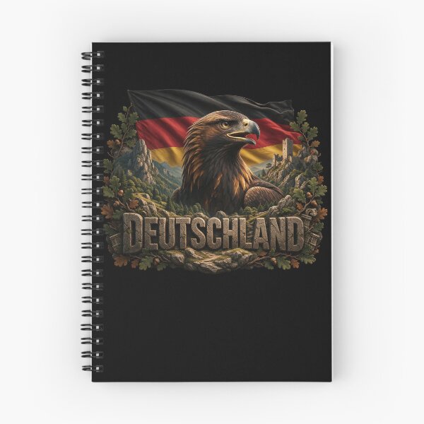 Item preview, Deutschland Heritage – Eagle & Forest Emblem designed and sold by FlagX.