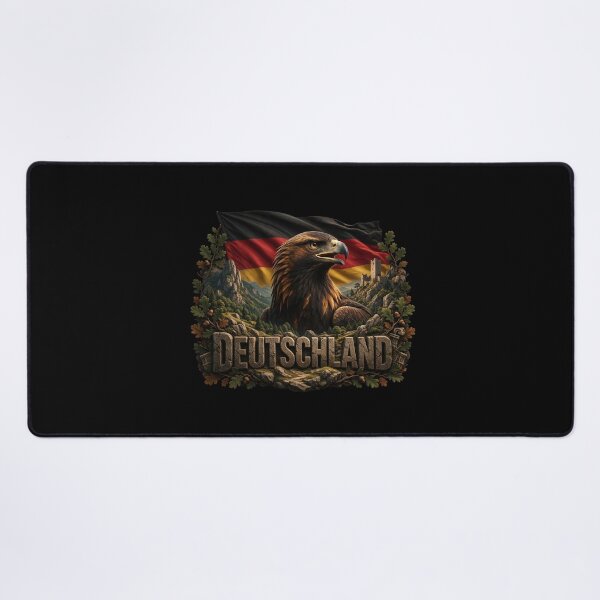 Item preview, Deutschland Heritage – Eagle & Forest Emblem designed and sold by FlagX.