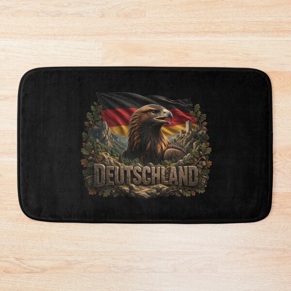Item preview, Deutschland Heritage – Eagle & Forest Emblem designed and sold by FlagX.