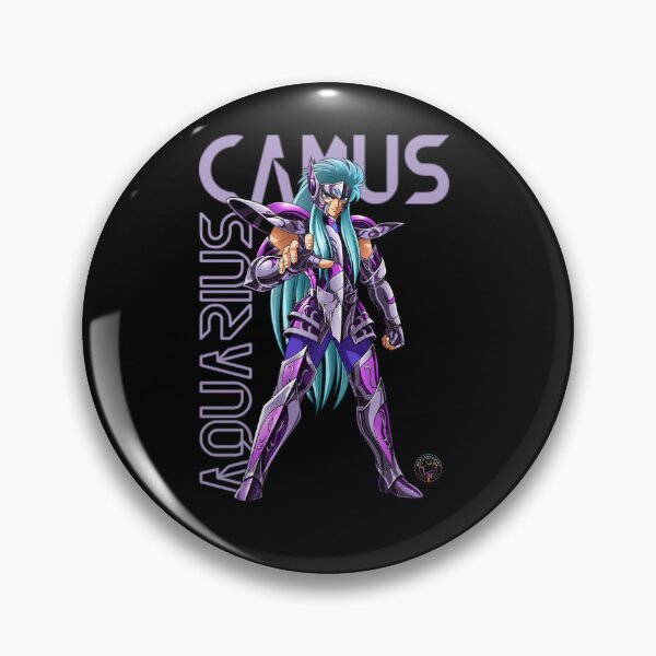 Item preview, Aquarius Camus Hades Saga Saint Seiya Anime Gold Saint Fan Art designed and sold by AvalonTshirts.