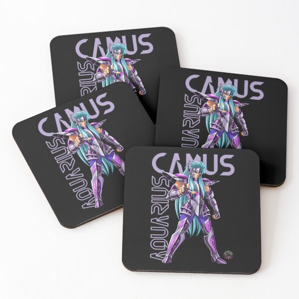 Item preview, Aquarius Camus Hades Saga Saint Seiya Anime Gold Saint Fan Art designed and sold by AvalonTshirts.