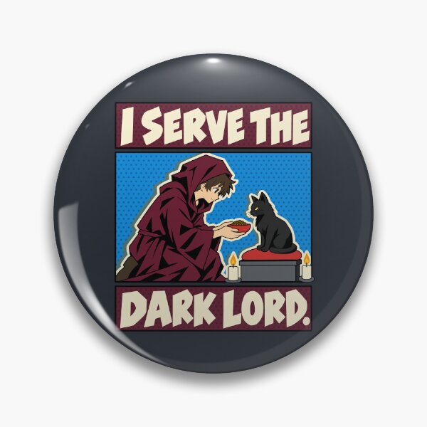 Item preview, Black Cat – I Serve the Dark Lord designed and sold by SakuraHaven.