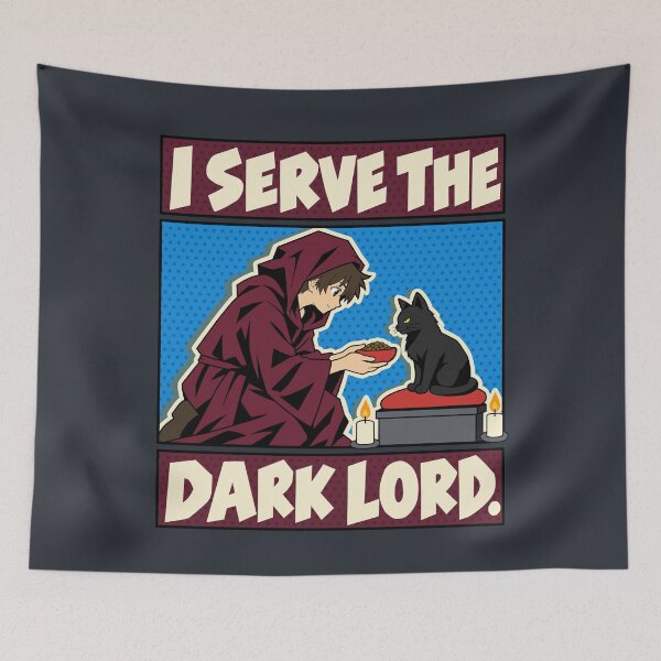 Item preview, Black Cat – I Serve the Dark Lord designed and sold by SakuraHaven.