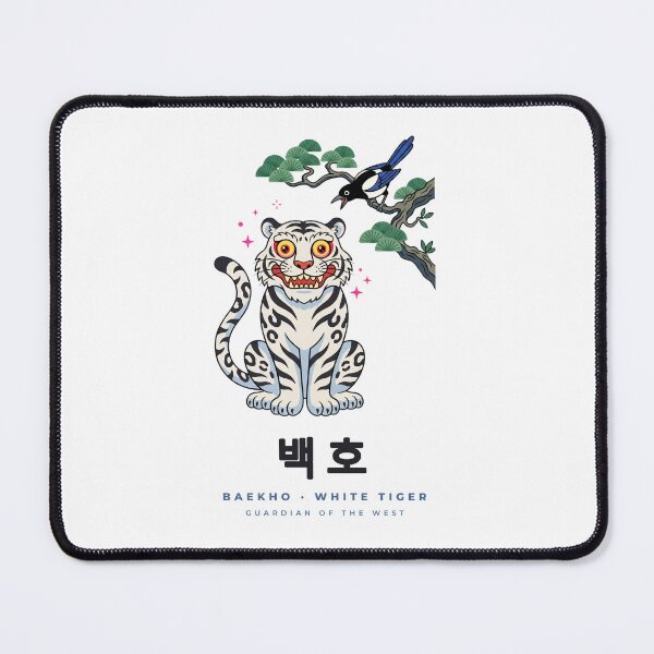 Item preview, Baekho 백호 – Korean White Tiger and Magpie designed and sold by palyground64.