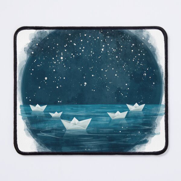 Item preview, Paper Boats Under the Stars designed and sold by catcurio.