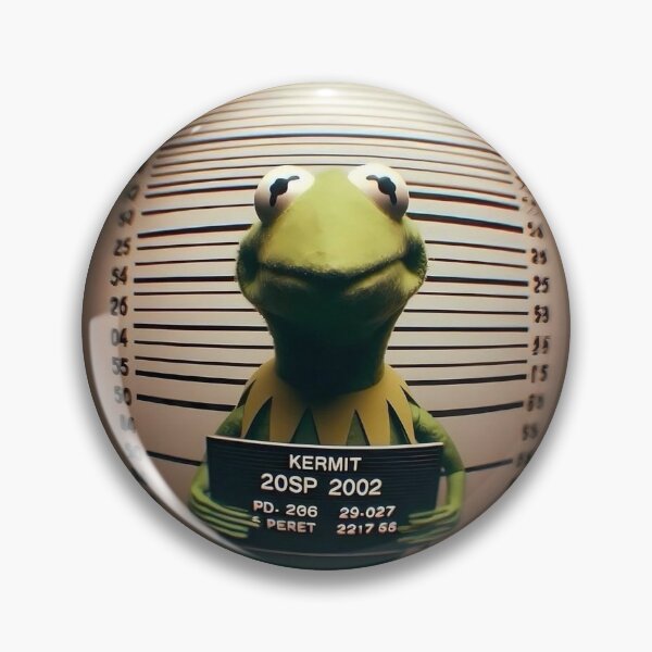 Item preview, Kermit in police custody designed and sold by Nourddine Aliouat.