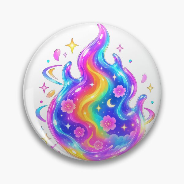 Item preview, Cosmic Rainbow Flame designed and sold by Regal-Elegances.