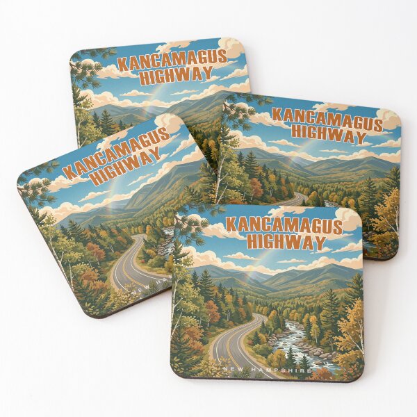 Artikelvorschau, Kancamagus Highway New Hampshire Regenbogen entworfen und verkauft von Esskay Designs.