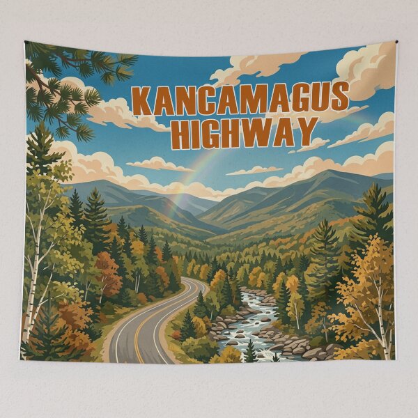 Item preview, Kancamagus Highway New Hampshire Rainbow designed and sold by Esskay Designs.