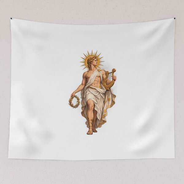 Item preview, Apollo Greek God of Sun – Mythology & Classical Art designed and sold by LarkLeaf.