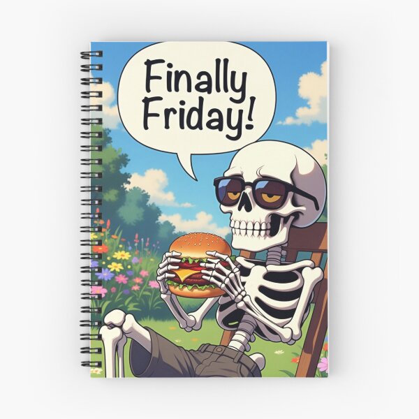 Item preview, Finally Friday Skeleton designed and sold by -Unique design--.