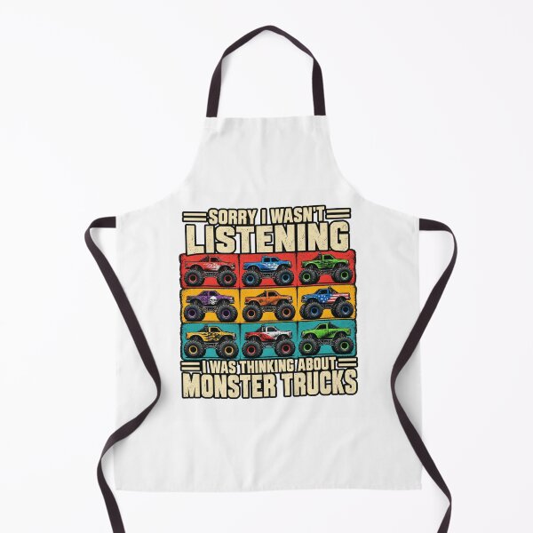 Item preview, Sorry I Wasn't Listening Monster Trucks designed and sold by ROUX-ART.