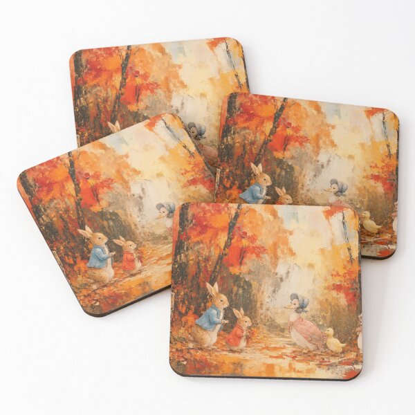 Artikelvorschau, Waldtreffen – Beatrix-Potter-Druck entworfen und verkauft von Blue Robin.