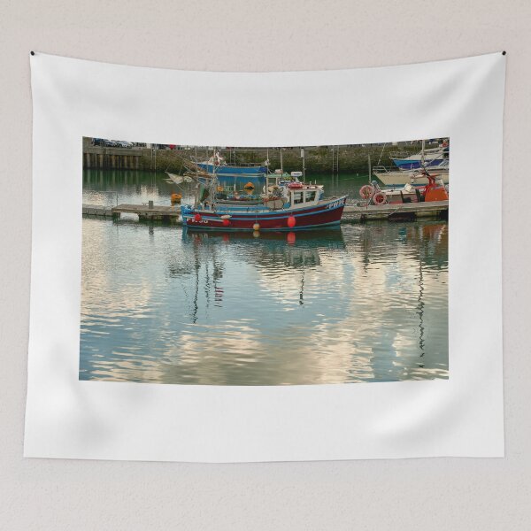 Item preview, Fishing Boat Moored in Padstow Harbour designed and sold by VnGphoto.