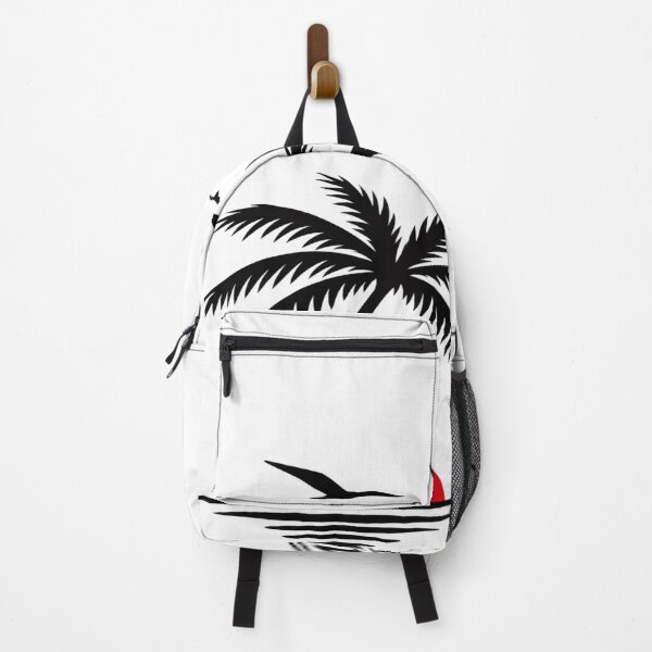 Item preview, NDX Tropical Escape — Palm Tree Sunset and Flying Birds designed and sold by NDX9.