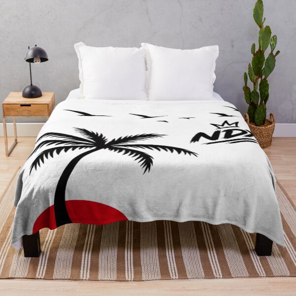 Item preview, NDX Tropical Escape — Palm Tree Sunset and Flying Birds designed and sold by NDX9.