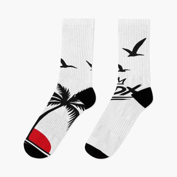Item preview, NDX Tropical Escape — Palm Tree Sunset and Flying Birds designed and sold by NDX9.