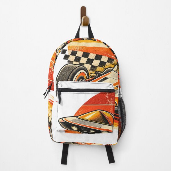 Item preview, Retro UFO and Fantasy Race Car designed and sold by bestsavenow555.