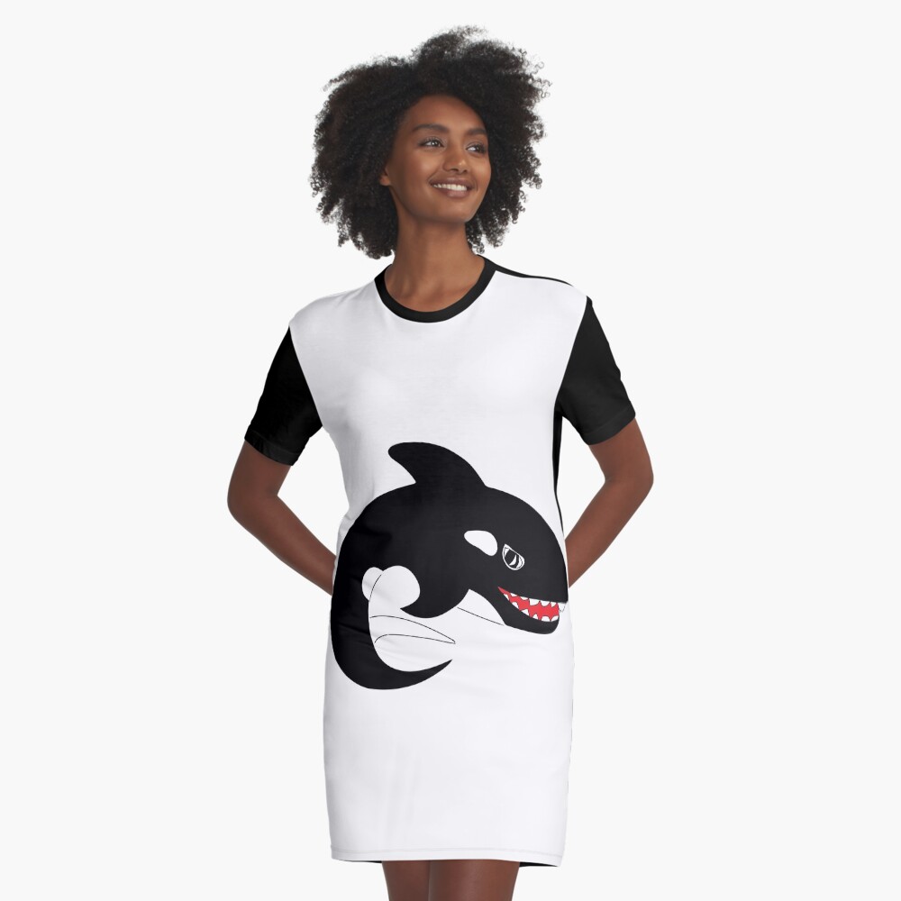 Aperçu de l'œuvre Robe t-shirt créée et vendue par NubesDesignCH.