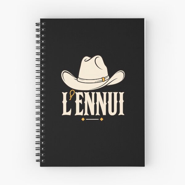 Item preview, L'Ennui Cowboy Hat Western Existential French Word designed and sold by designstoriesMK.