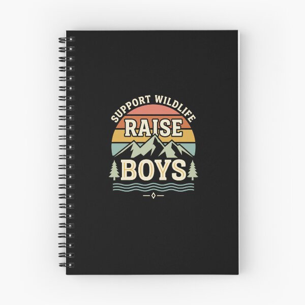Artikelvorschau, Support Wildlife Raise Boys Parents Gift Outdoor Adventure Mom Dad entworfen und verkauft von designstoriesMK.