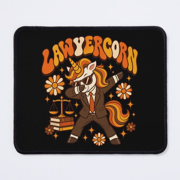 Item preview, Lawyercorn Dabbing Unicorn Lawyer Retro Suit Law Volumes designed and sold by adiencarteras.