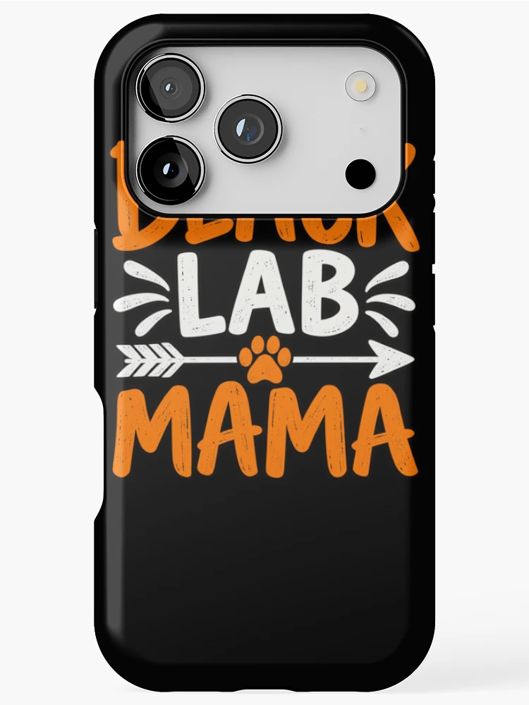 Thumbnail 1 of 4, iPhone Case, Black Lab Mania designed and sold by ROUX-ART.