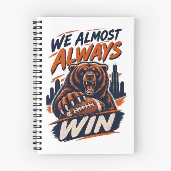 Item preview, We Almost Always Almost Win Chicago Bears Inspired Football Fan Design designed and sold by Torixo36.