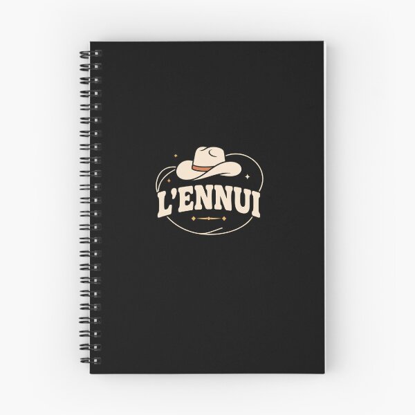Item preview, L'Ennui Western Cowboy Cowgirl French Phrase designed and sold by designstoriesMK.