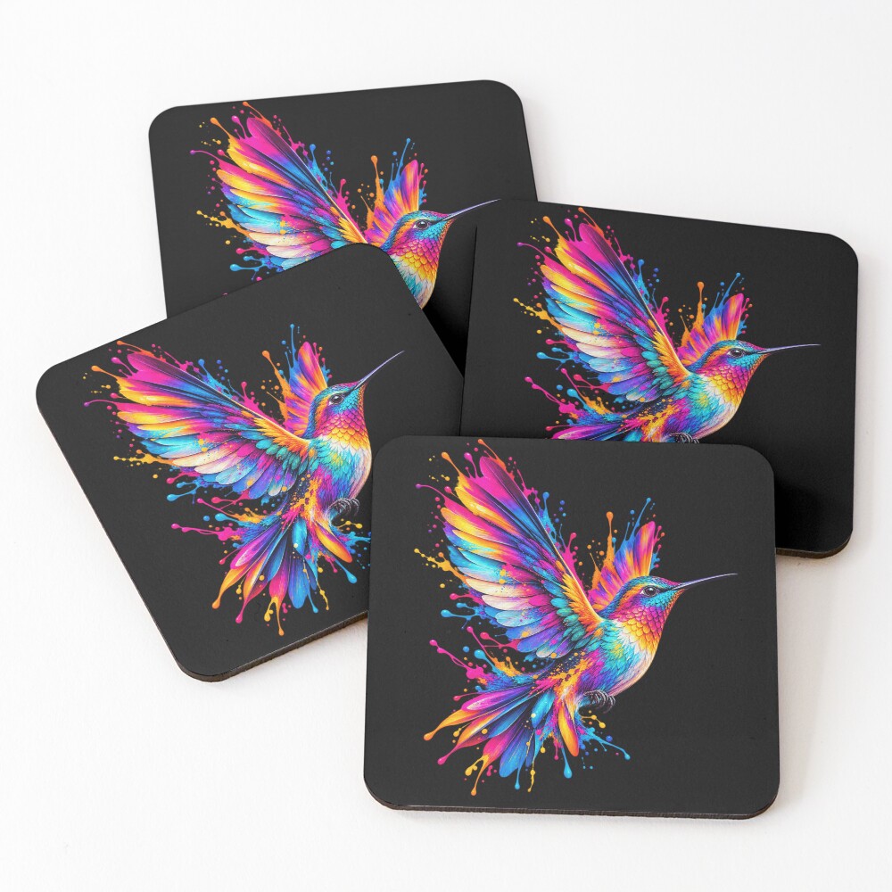 Item preview, Coasters (Set of 4) designed and sold by ROUX-ART.