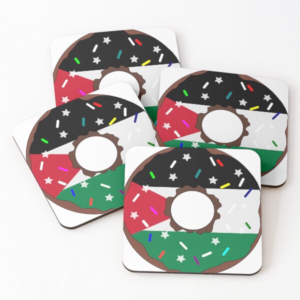 Item preview, Jordan Flag Donut – Colorful Sprinkles Country Pride designed and sold by TheIconSmith.